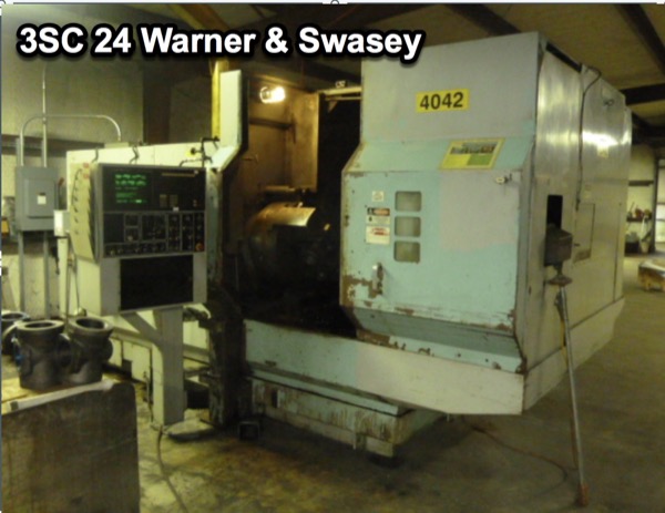 Warner & Swasey 3 SC 1984