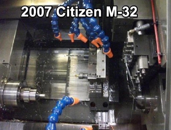  Citizen M-32 III Lathe - CNC 32mm 0