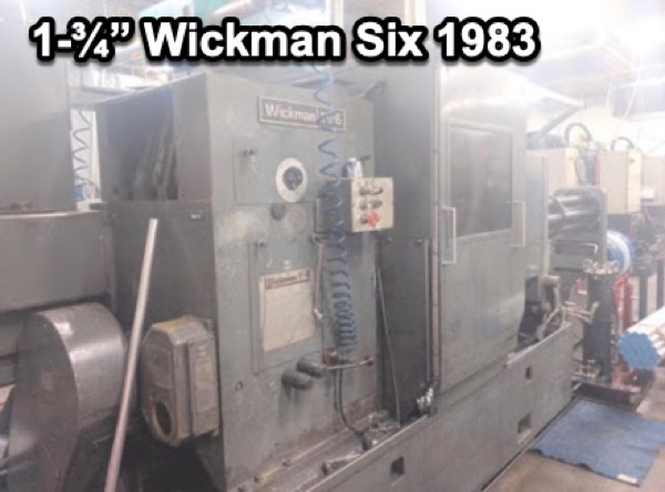 Wickman 6 Spindle 1983