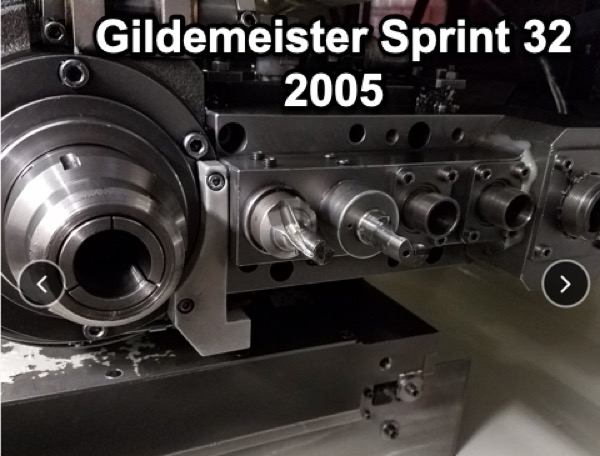  Gildemeister Sprint 32 Lathe - CNC Twin Spindle Opposed 2005