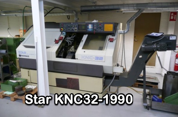  Star KNC-32 Lathe - CNC 32mm 1990
