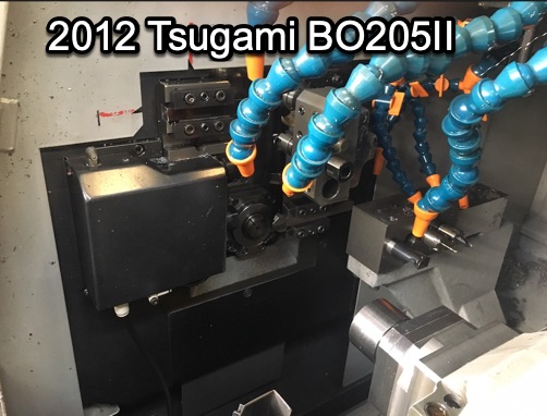  Tsugami BO205-II Lathe - CNC 20mm 2012