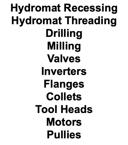 Hydromat Three Axis Flange 