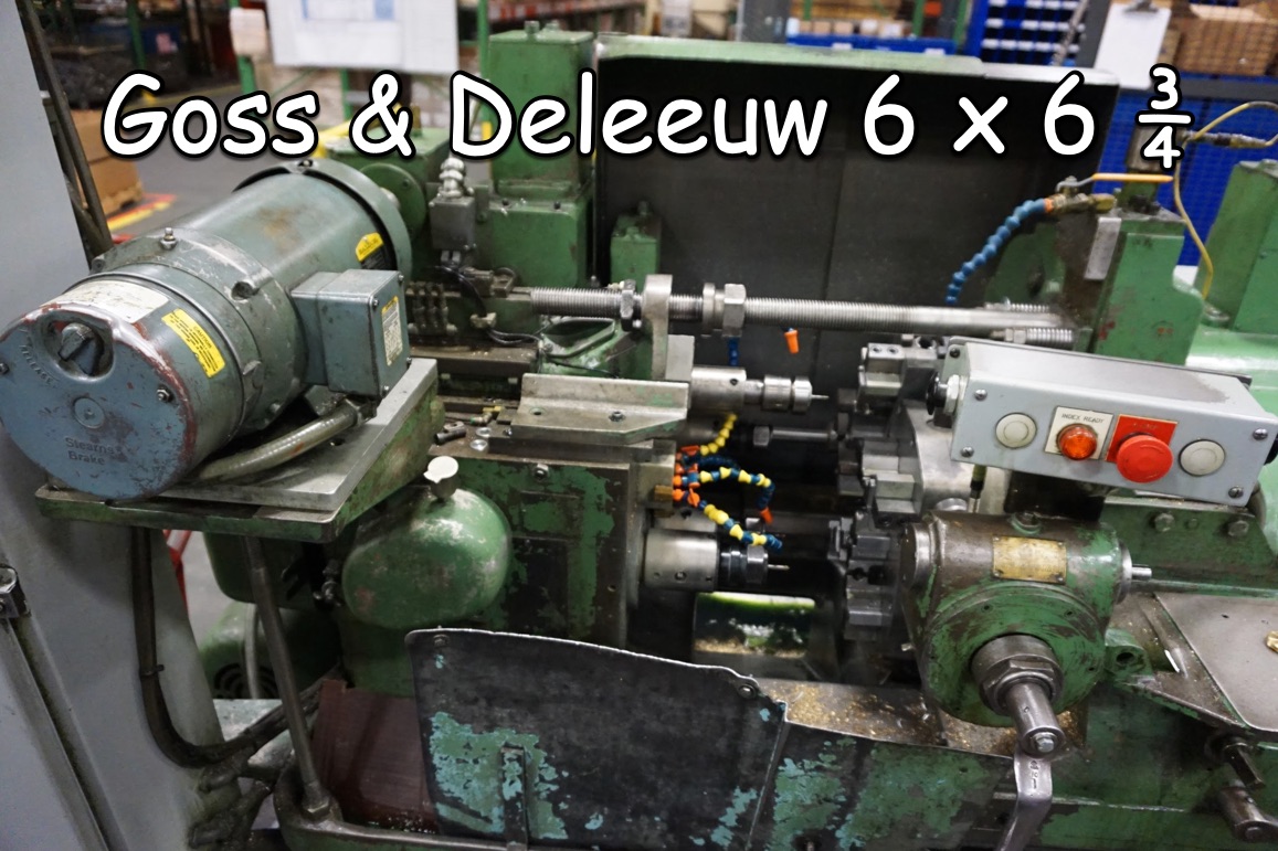 Goss & DeLeeuw 6 x 6 3/4 1972