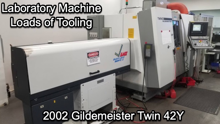  Gildemeister MF Twin 42Y Lathe - CNC  2002