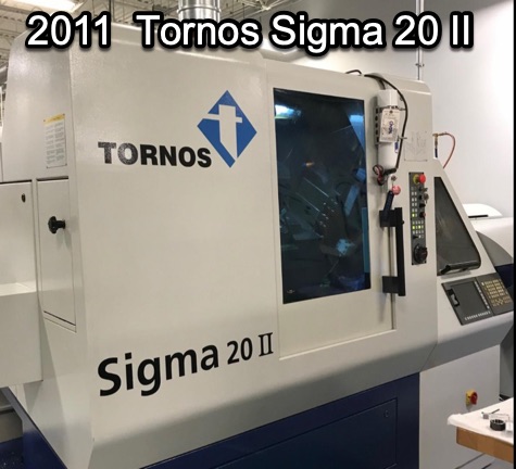  Tornos Sigma 20 II Lathe - CNC 20mm 2011