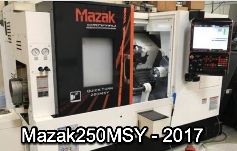 Mazak Quick Turn 250MSY 2017