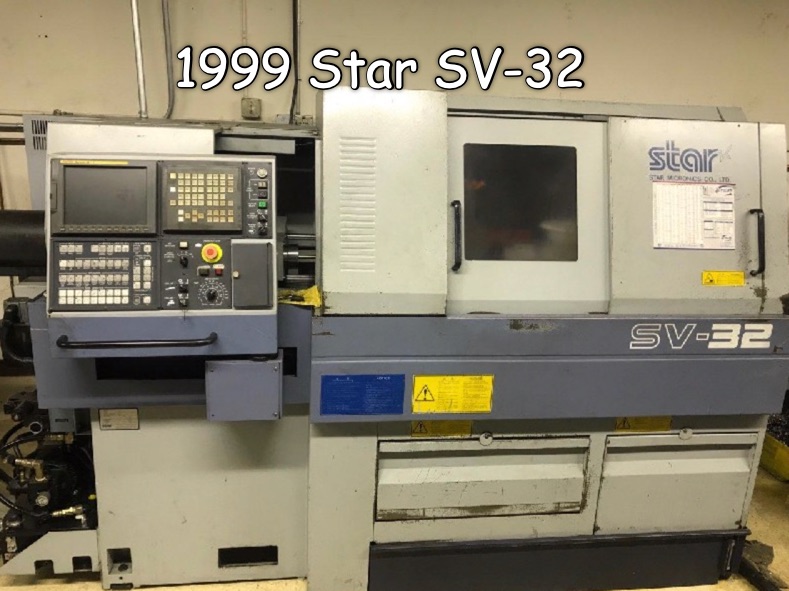  Star SV-32J Lathe - CNC 32mm 1999
