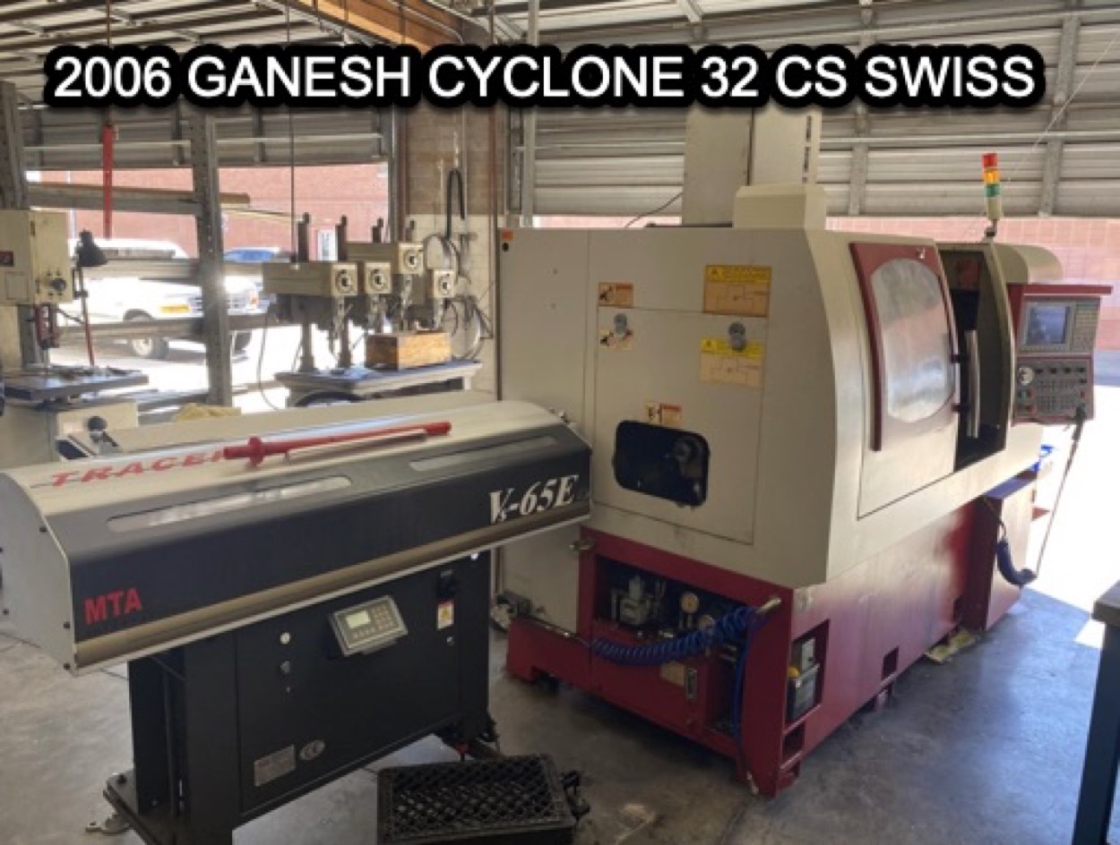  Ganesh Cyclone 32CS Lathe - CNC 32mm 2006