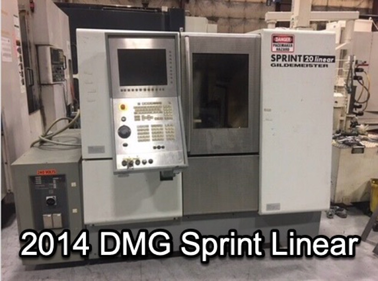  Gildemeister Sprint 20 Linear Lathe - CNC 20mm 2014