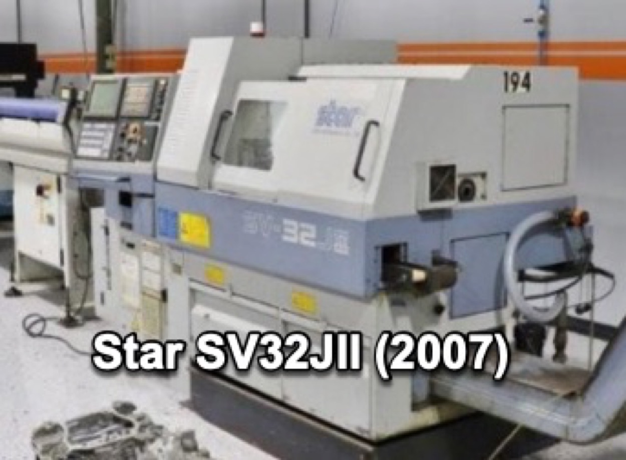  Star SV-32JII Lathe - CNC 32mm 2006