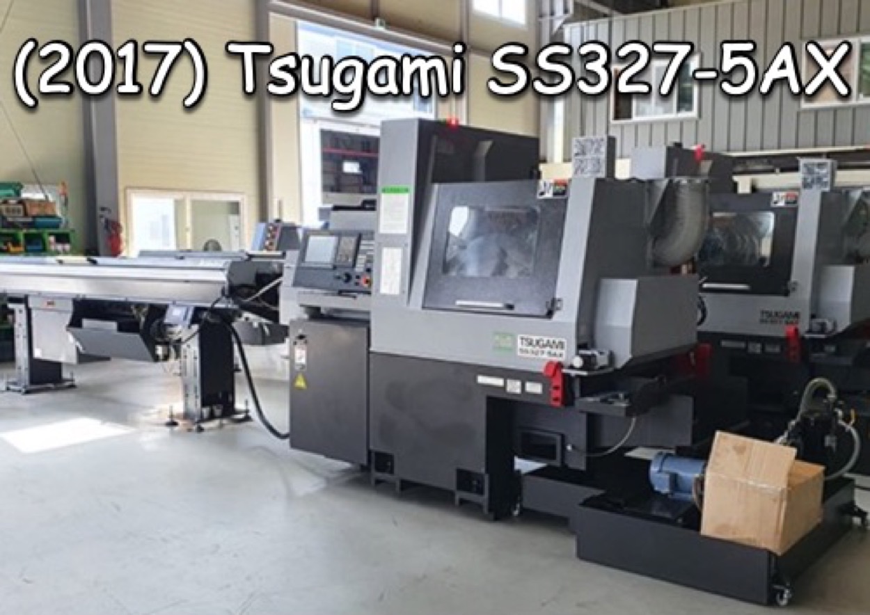  Tsugami SS 327 Lathe - CNC 32mm 2018