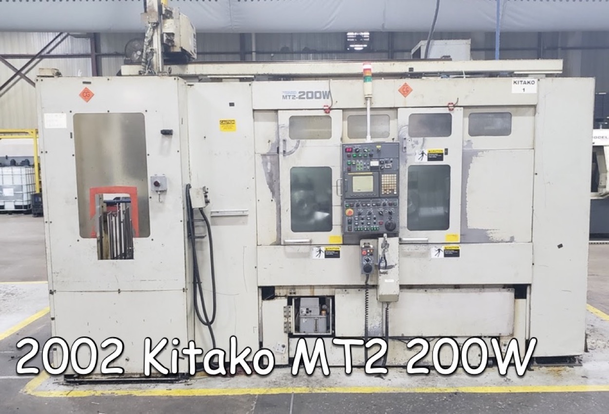  Kitako MT2-200W Lathe - CNC Multi Spindle 2002