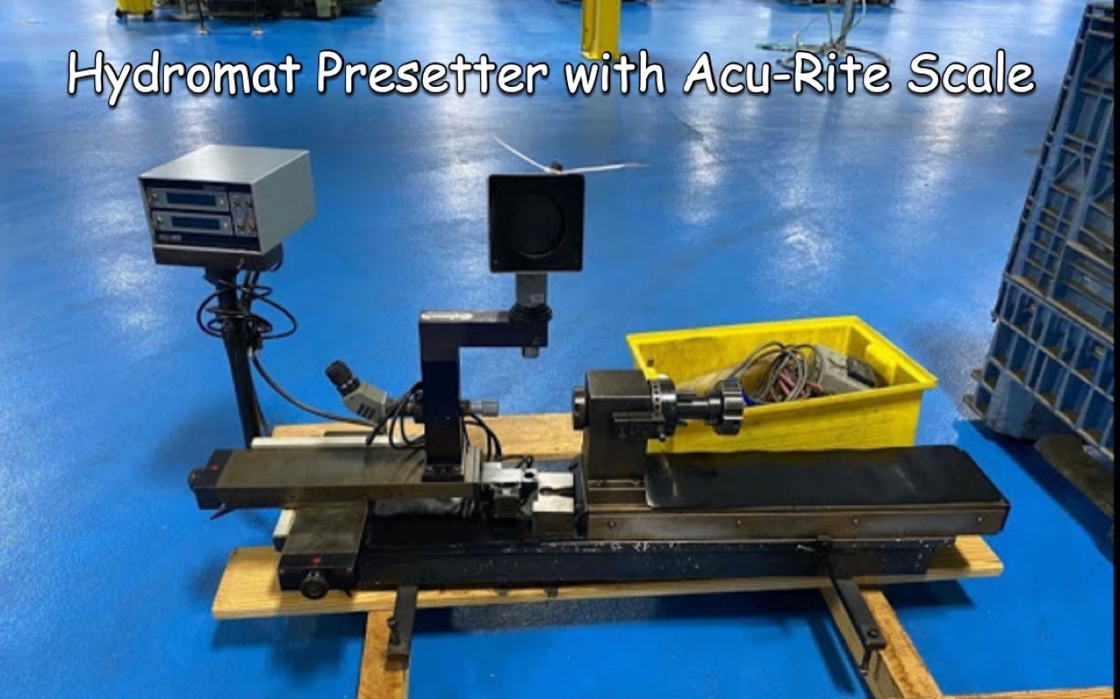  Hydromat Tool Presetter Tooling and Attachments  0