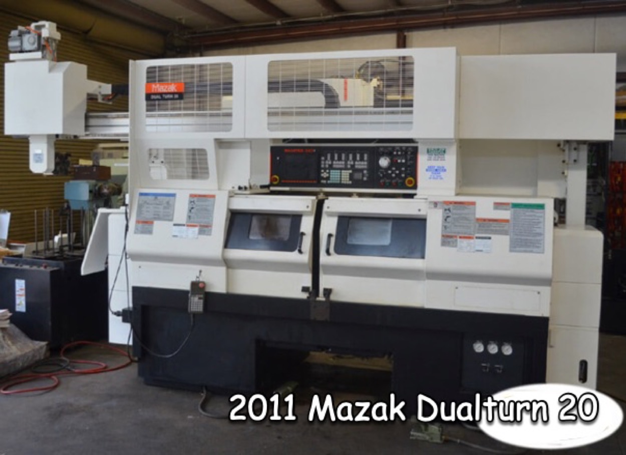 Mazak Dual Turn 20 GL100F 2011