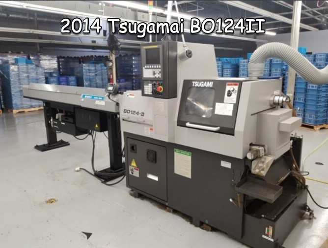  Tsugami BO124 II Lathe - CNC  2014