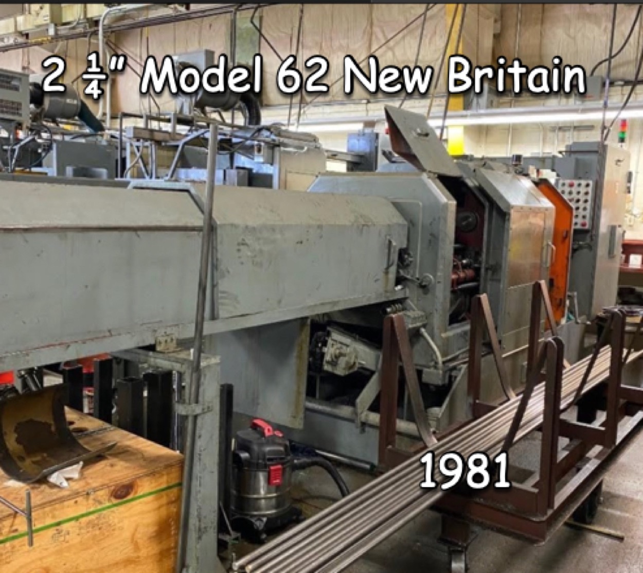  New Britain Model 62 Multi Spindle Bar 6 Spindle 1982