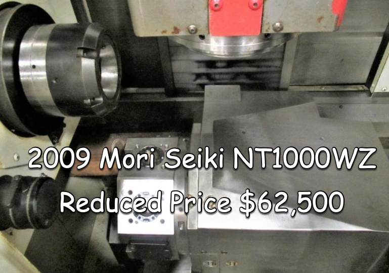  Mori-Seiki NT-1000 Lathe - CNC  2009