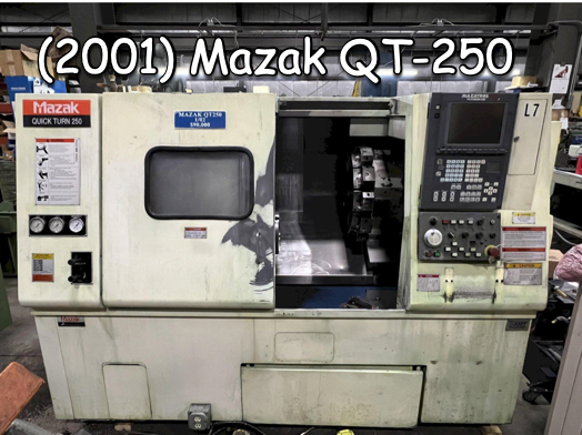 Mazak Quick Turn 250 2001