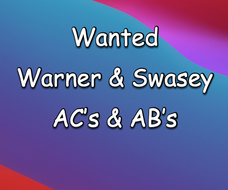 Warner & Swasey 3 AC 0