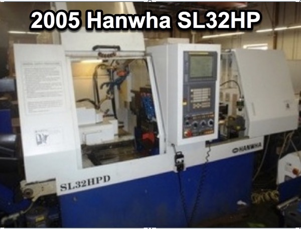  Hanwha SL32HP Lathe - CNC  2005