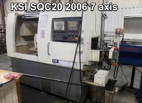  KSI SQC 20 Lathe - CNC 20mm 2006