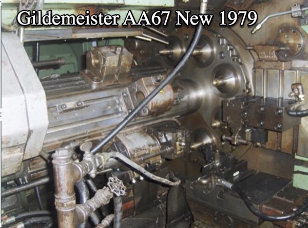 Gildemeister AA67 Multi Spindle Bar  1979